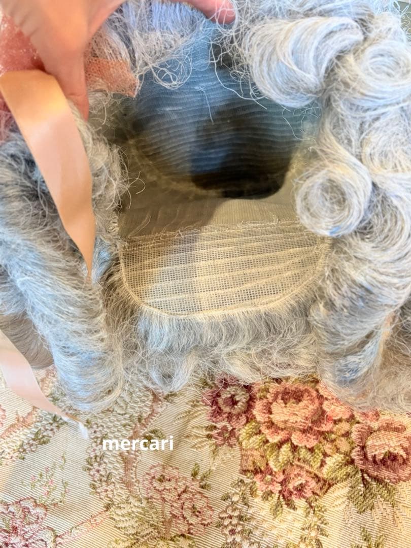 フランス アンティーク ヴィンテージ 希少 オペラ ロココ ウィッグ