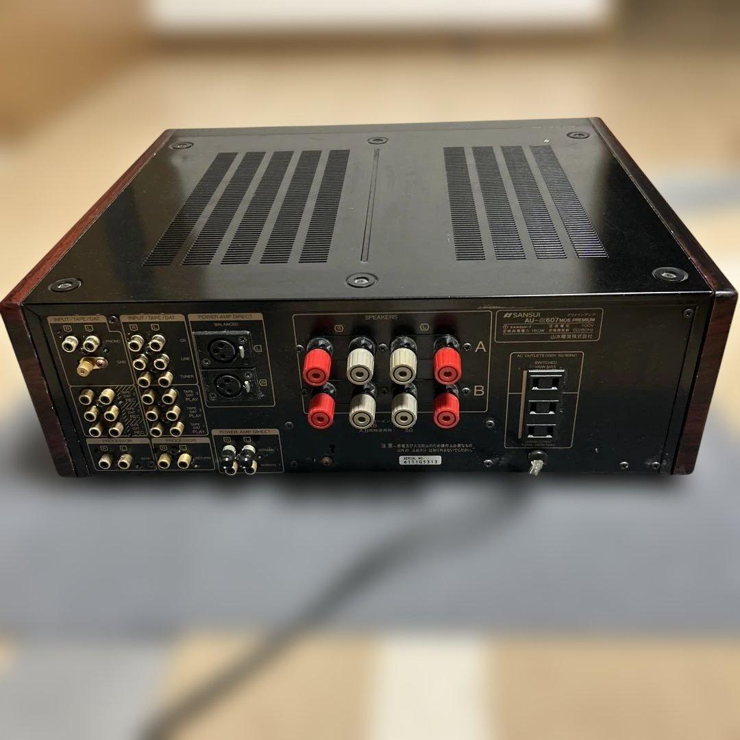 SANSUI AU-α607MOS PREMIUM 15周年記念限定 通電確認済
