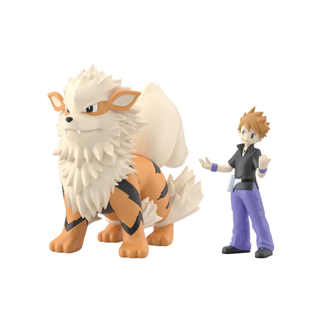 【新品】ポケモンスケールワールド カントー地方 リーフ＆グリーン 2点セット