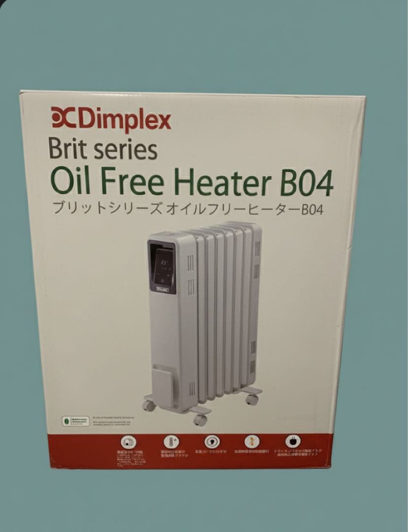 【新品未開封】Dimplex オイルフリーヒーター B04 ECR12Eホワイト Dimplex オイルフリーヒーター B04 ECR12E ホワイト Dimplex オイル