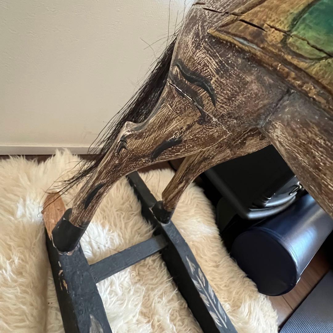 たのメル便】アンティーク 木馬 ロッキングホース フランス イギリス