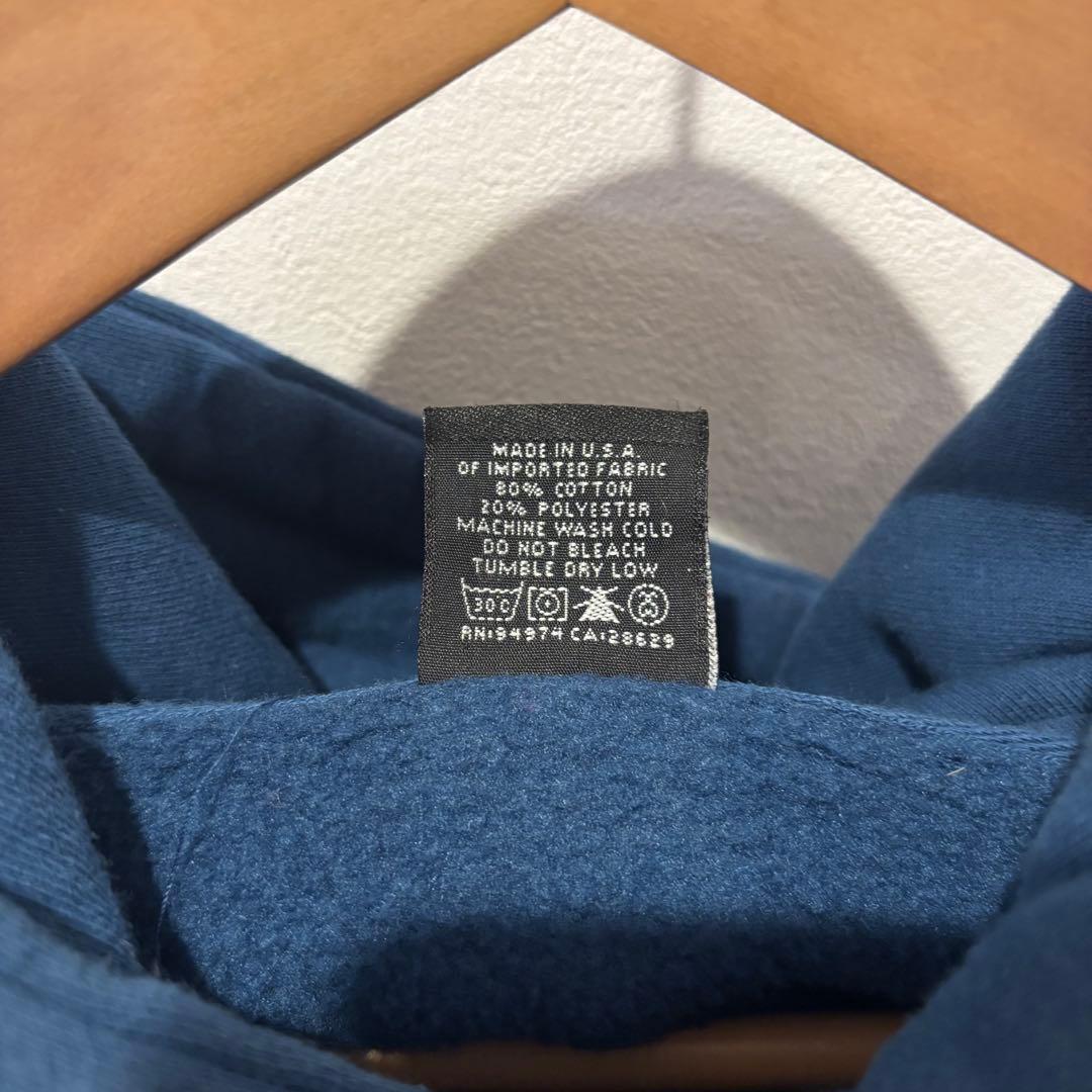 ようちん　STUSSY スカル柄スウェットパーカー　オールドステューシー