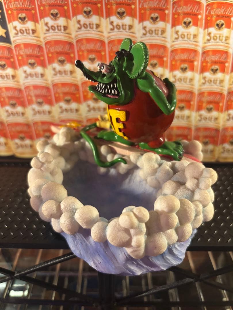 ☆超希少☆ラットフィンクサーフィンオブジェ☆