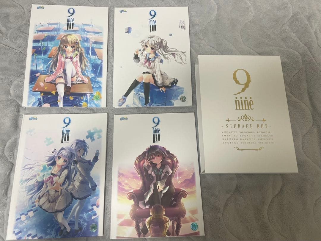9-nine-ぱれっとストレージbox+全巻セット 9-nine- Ruler's Crown
