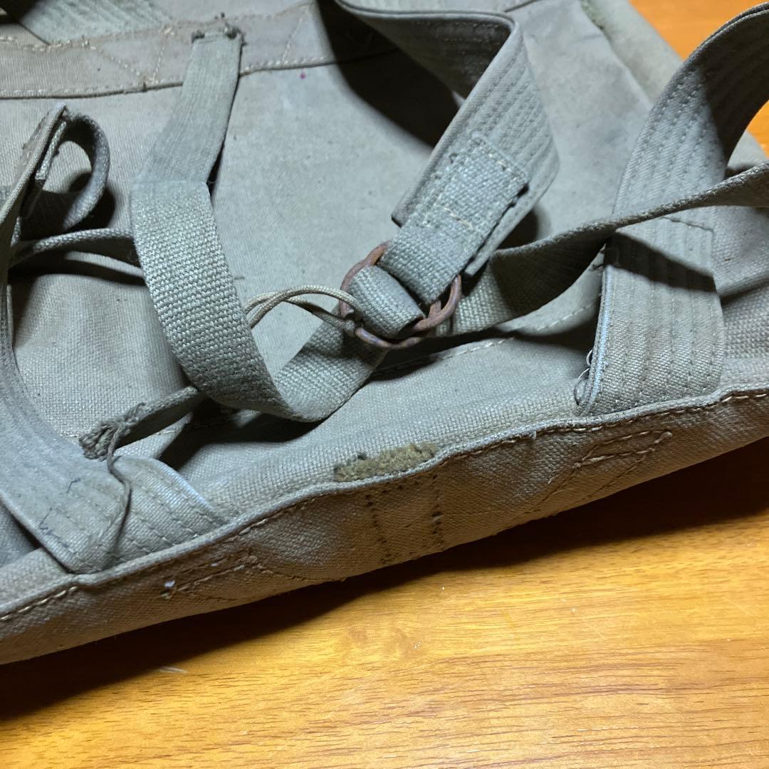 当時物 昭和15年製 日本軍需納 バッグ 日本軍 ミリタリーグッズ