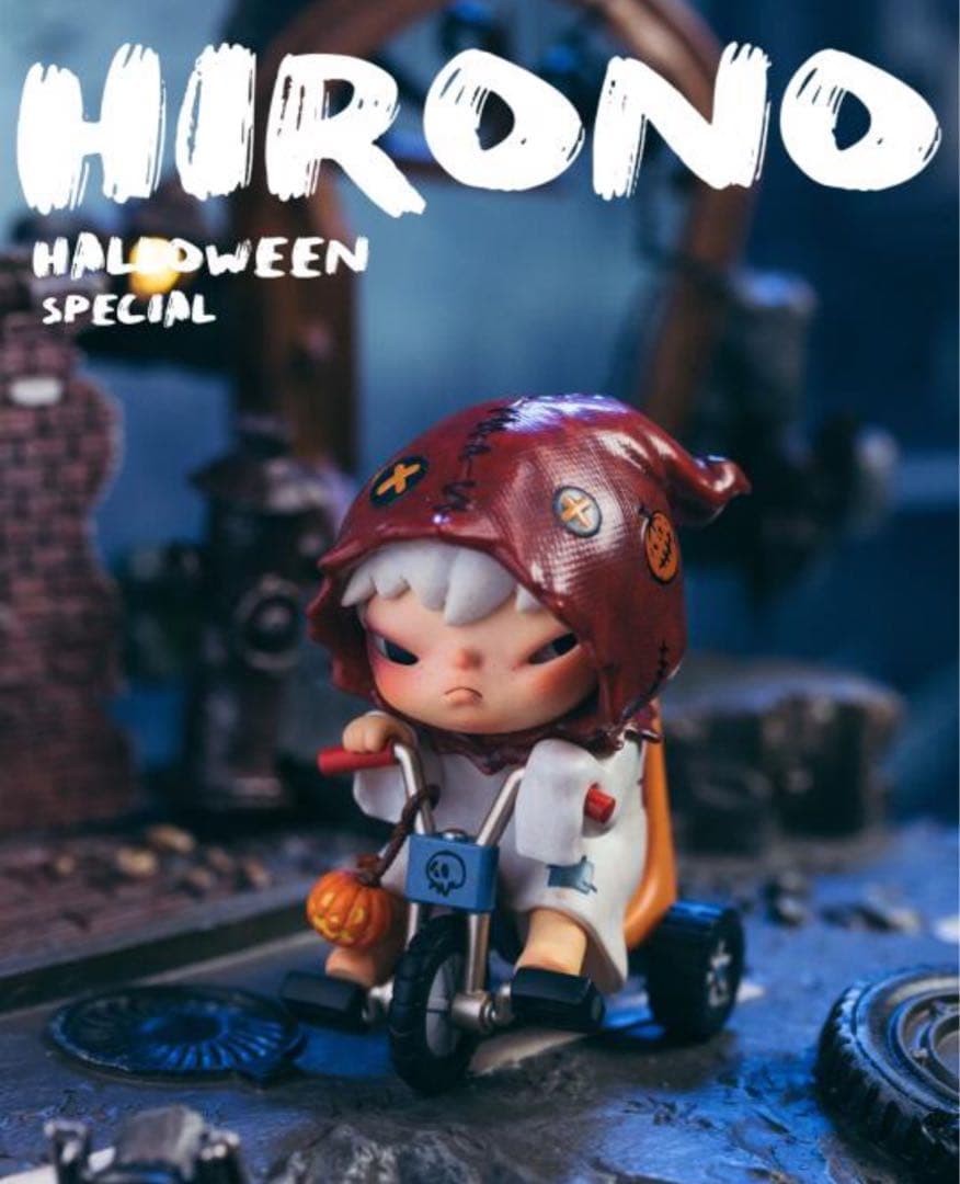 海外限定POP MART hironoフィギュアネックレス