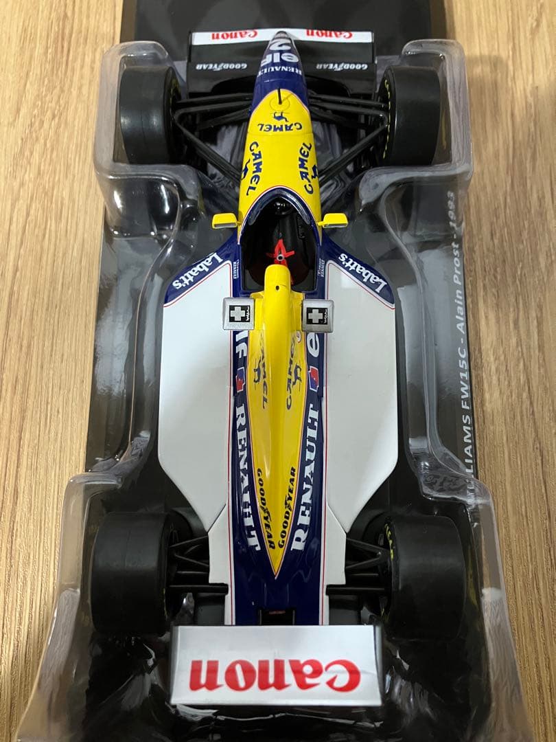 ラスト1台 camel仕様 ビッグスケールF1コレクション FW15C プロスト
