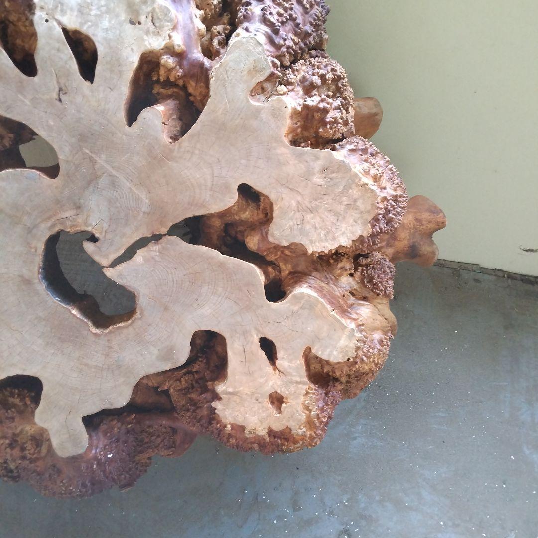 瘤のオブジェ・木製・無垢・天然木・切り株・飛騨産