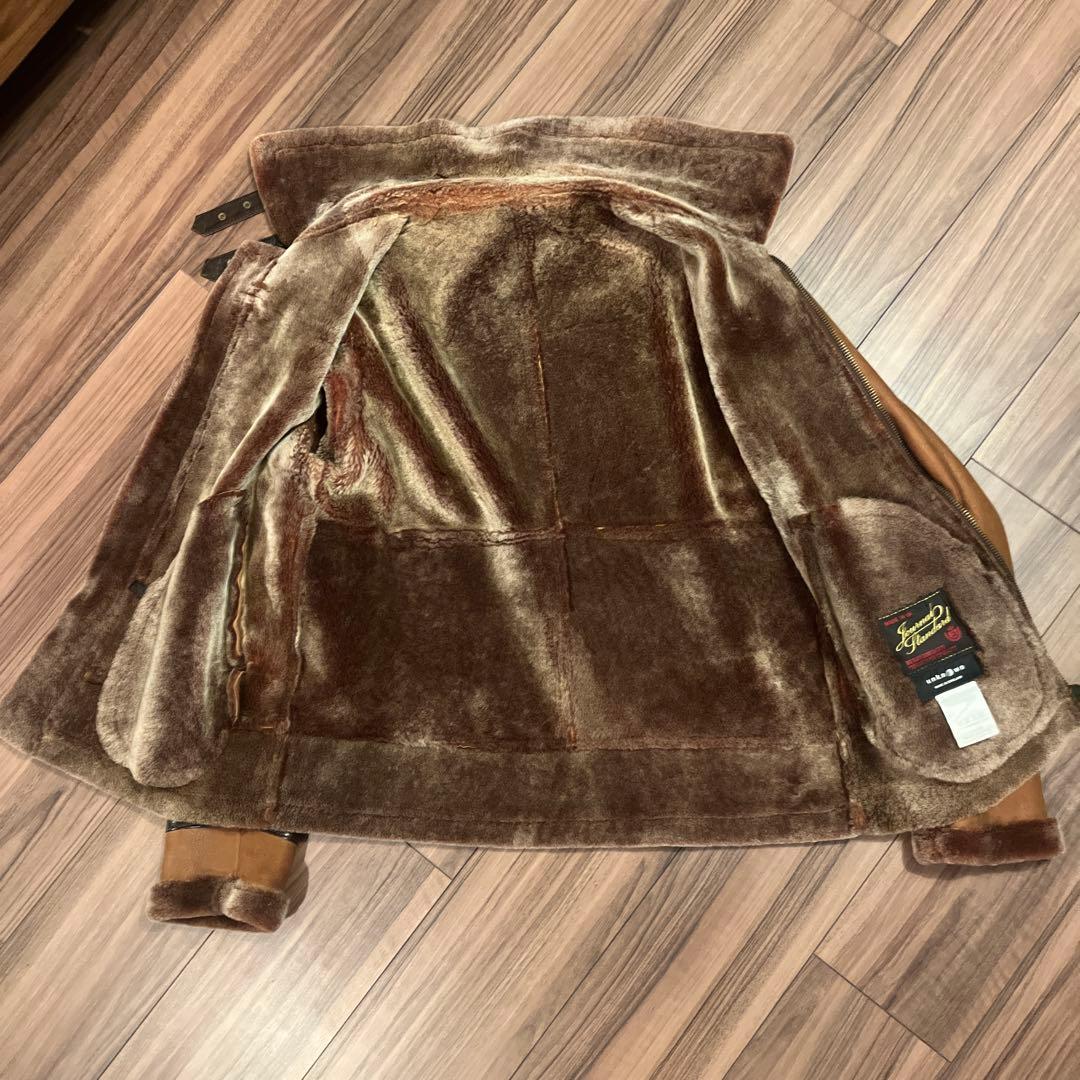 B3 JOURNALSTANDARD別注 アンノウン リアルムートンブルゾン