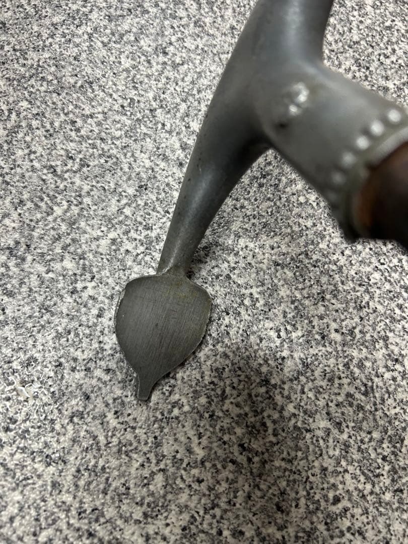 戦傷奉公杖？ 骨董品 アンティーク 杖 鉄製