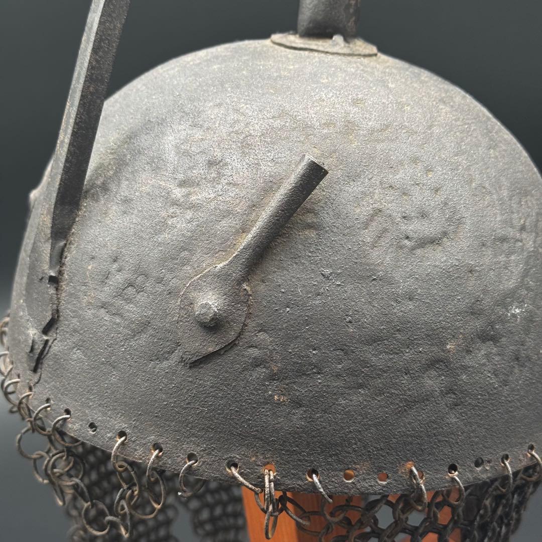 鉄兜　モンゴル　鎖帷子　時代物