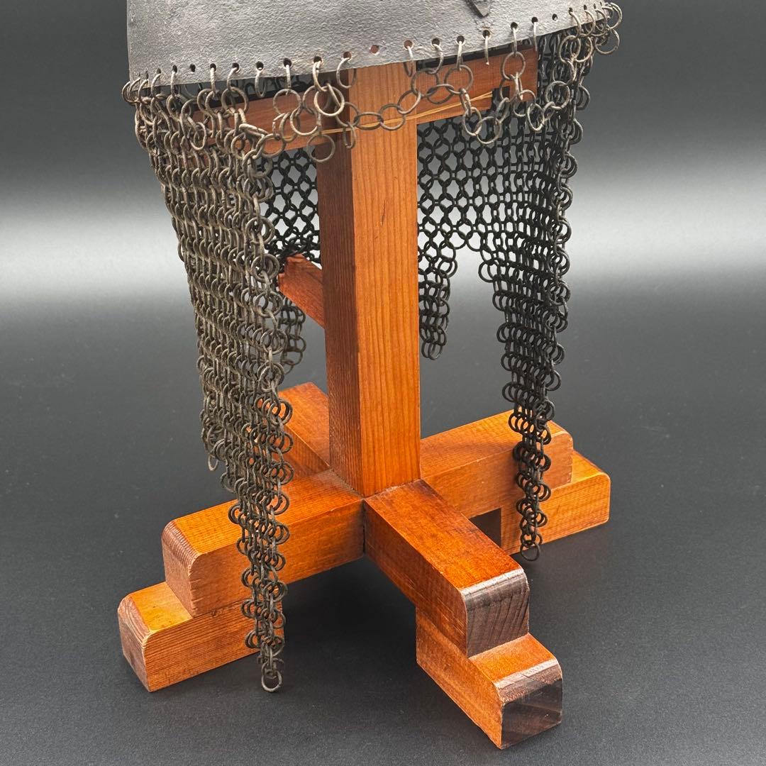 鉄兜　モンゴル　鎖帷子　時代物