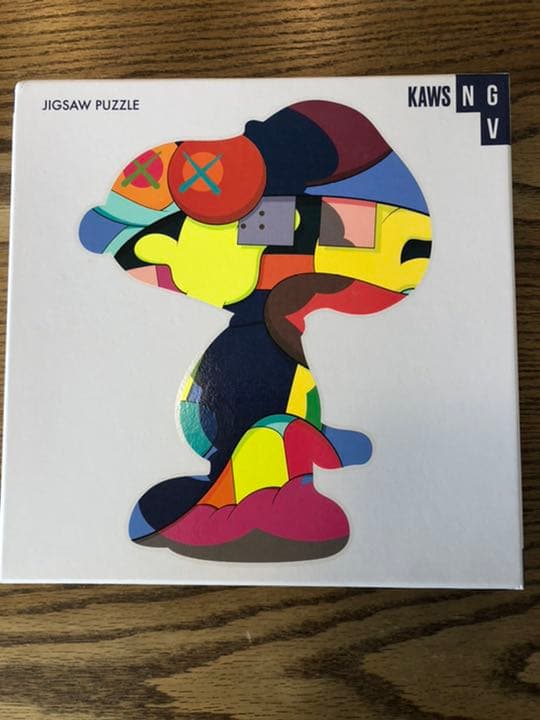 完成品】kaws パズル スヌーピー NGV - メルカリ
