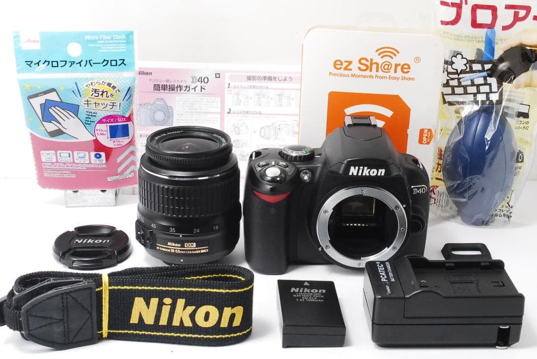 ❤️小さい軽い簡単綺麗❤Nikon D40❤届いてすぐ使える❤️初心者