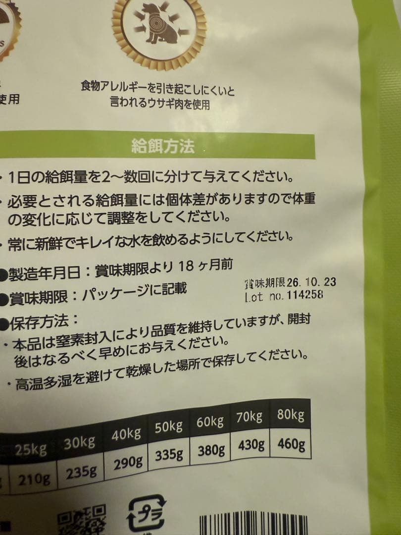 ELMO ウサギ肉・ライス&ポテト 去勢・避妊用