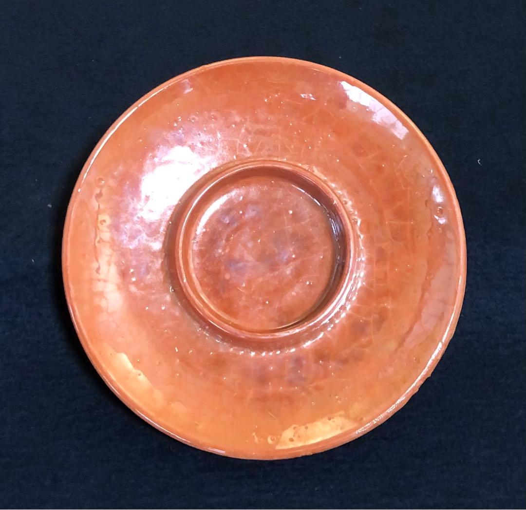 《R》茶道具 楽焼 赤楽 するめ瓦 油盞 和楽 短檠 夜咄 251225か3