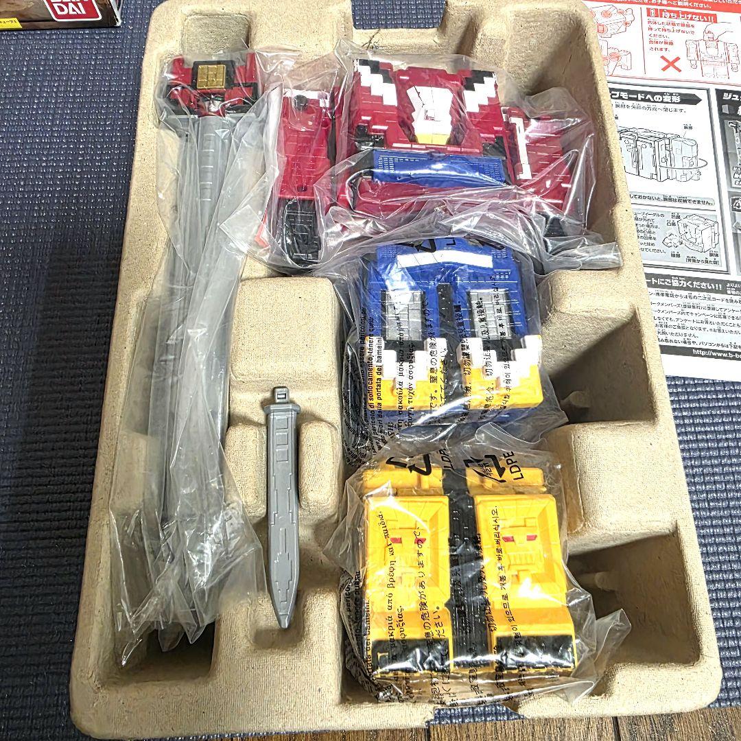 152】バンダイ 動物戦隊 ジュウオウジャーDX ロボセット