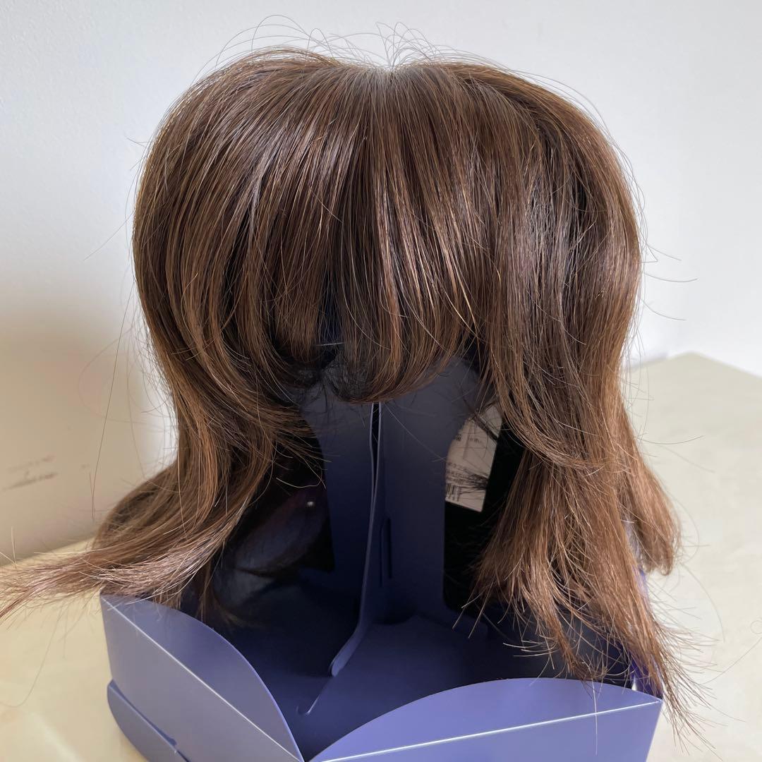 ミディアムショートウィッグレディース