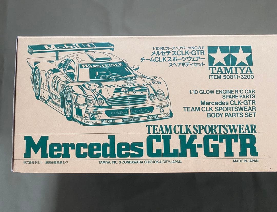 タミヤTA-03R-TRFスペシャル　ベンツCLK-GTRボディ 未使用品