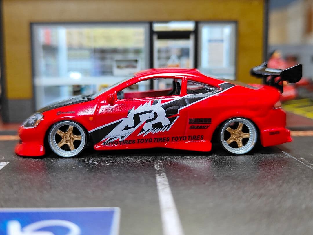 ホットウィールカスタム ホンダ インテグラ CD5 ワイスピ仕様 レアトミカ改造