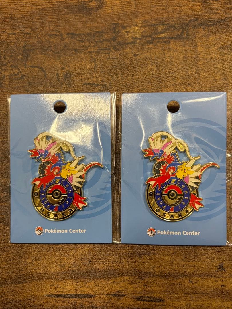 新品未開封】ポケモンセンター オーサカ 限定 大阪 ロゴピンズ 2個