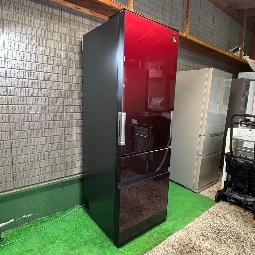 SHARP 415L 冷蔵庫 大容量 人気カラー 両開き【地域限定配送無料】