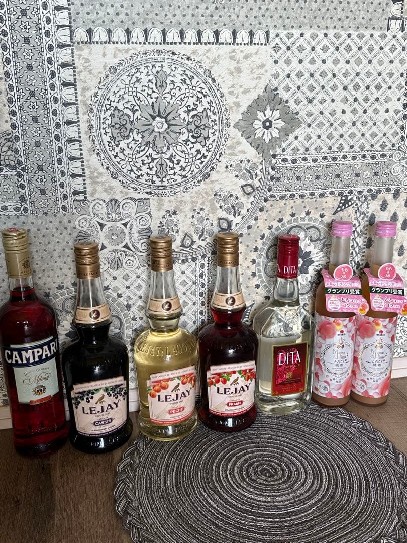 写真2枚目3枚目のリキュール 15本セット カンパリ ヨーグリート カルーア