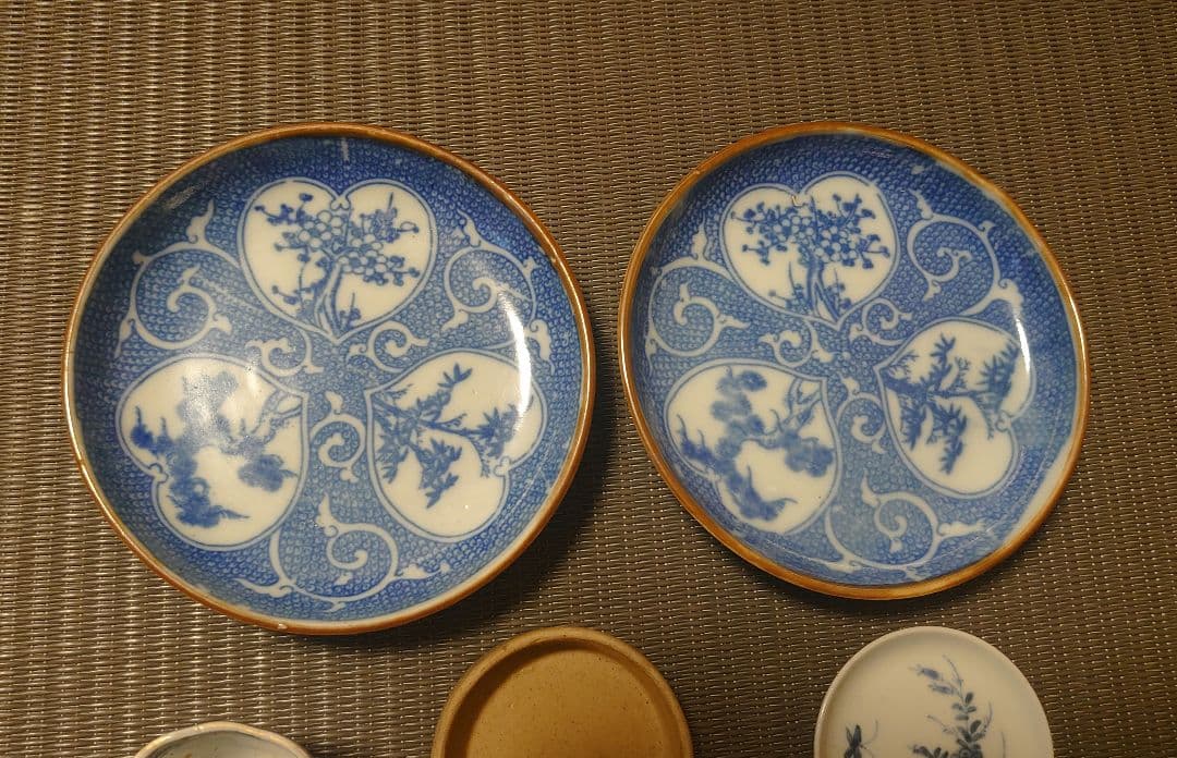 古伊万里 くらわんか など 豆皿 小皿 銘々皿 10枚セット 古伊万里