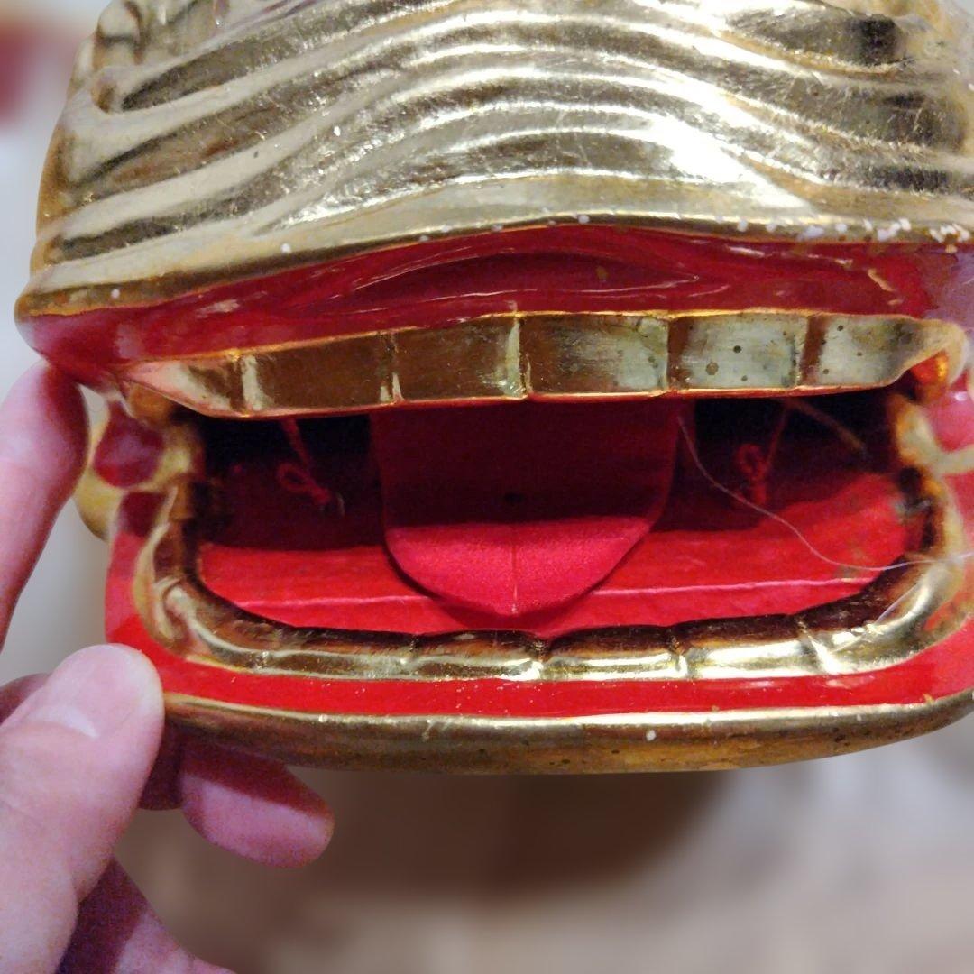 連獅子 白 親獅子 日本舞踊小道具 - メルカリ