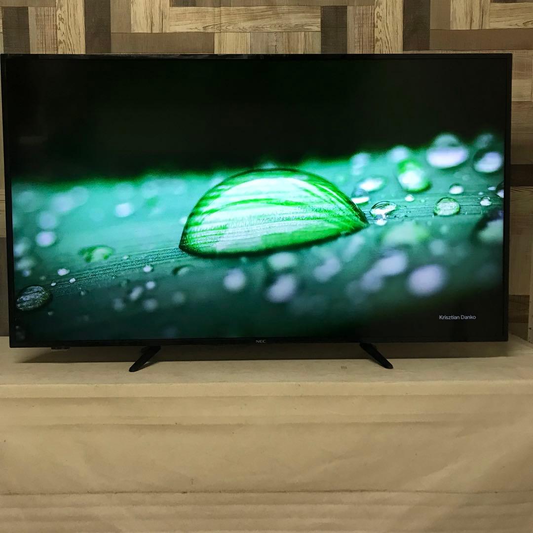 即日受渡❣️全国送料込4K55型大画面液晶ディスプレイスピーカー内蔵