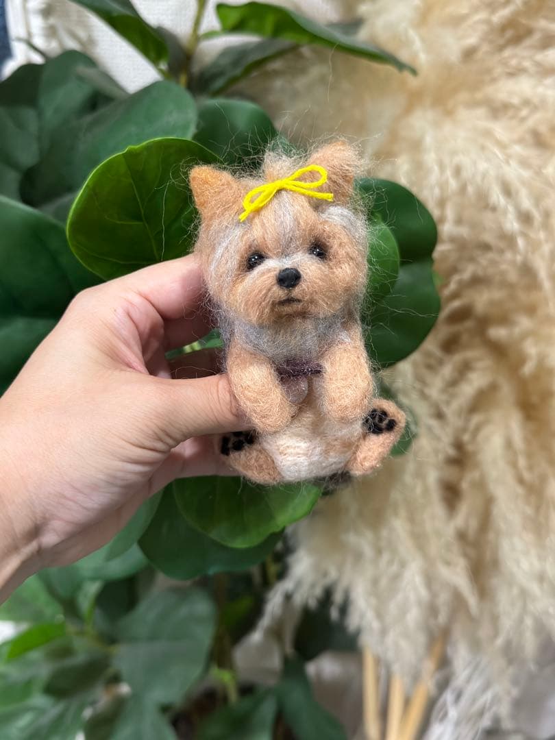 うちの子クリップペット 羊毛フェルト うちの子オーダー ペット うちの