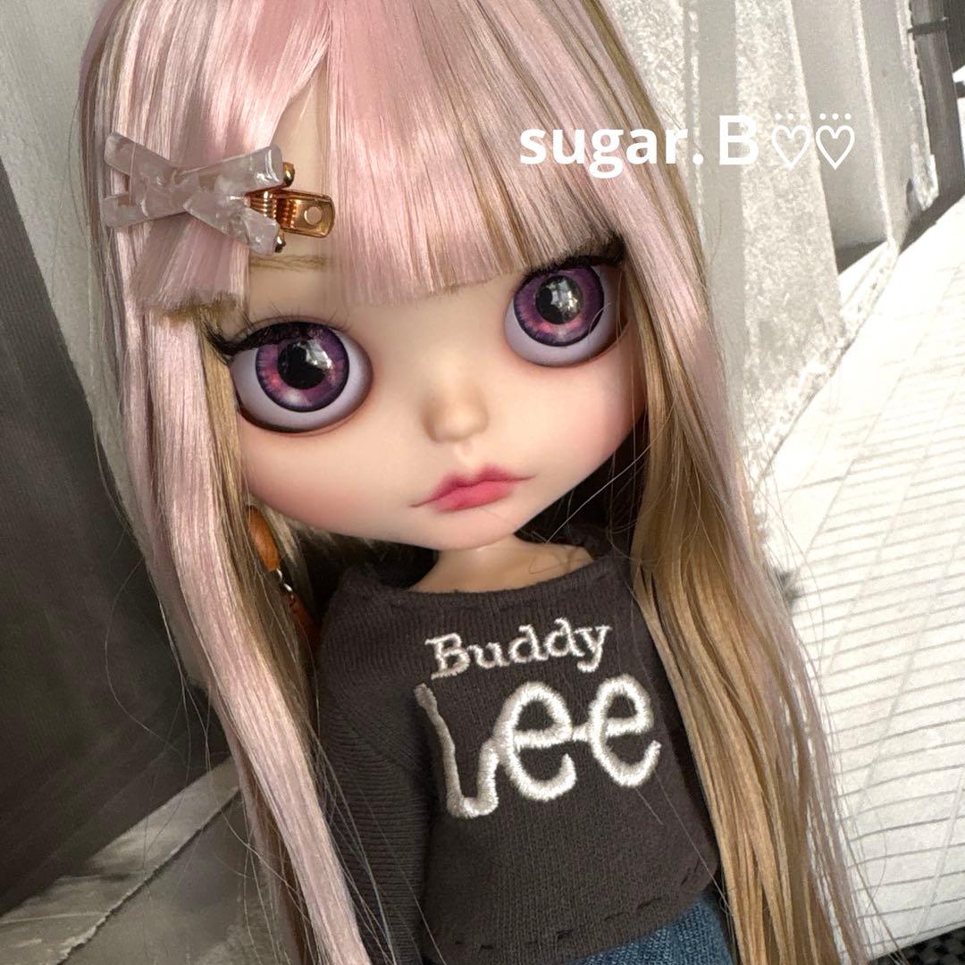 アイシードールカスタム❤︎ピンク×薄パープル❤︎