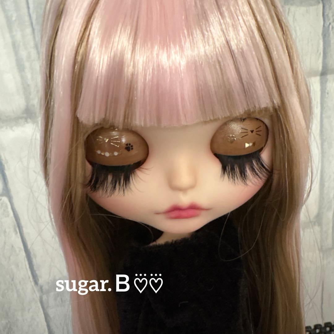 アイシードールカスタム❤︎ピンク×薄パープル❤︎