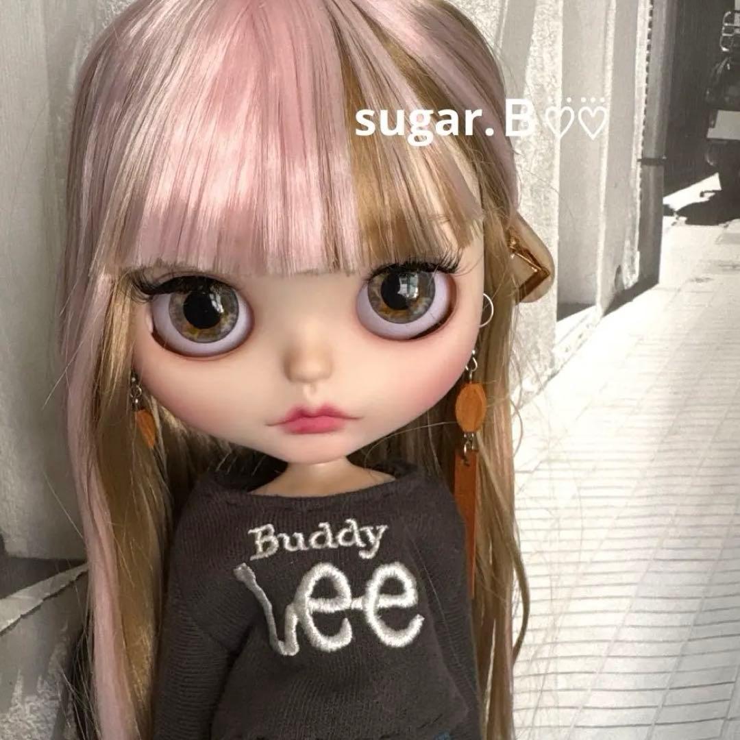 アイシードールカスタム❤︎ピンク×薄パープル❤︎