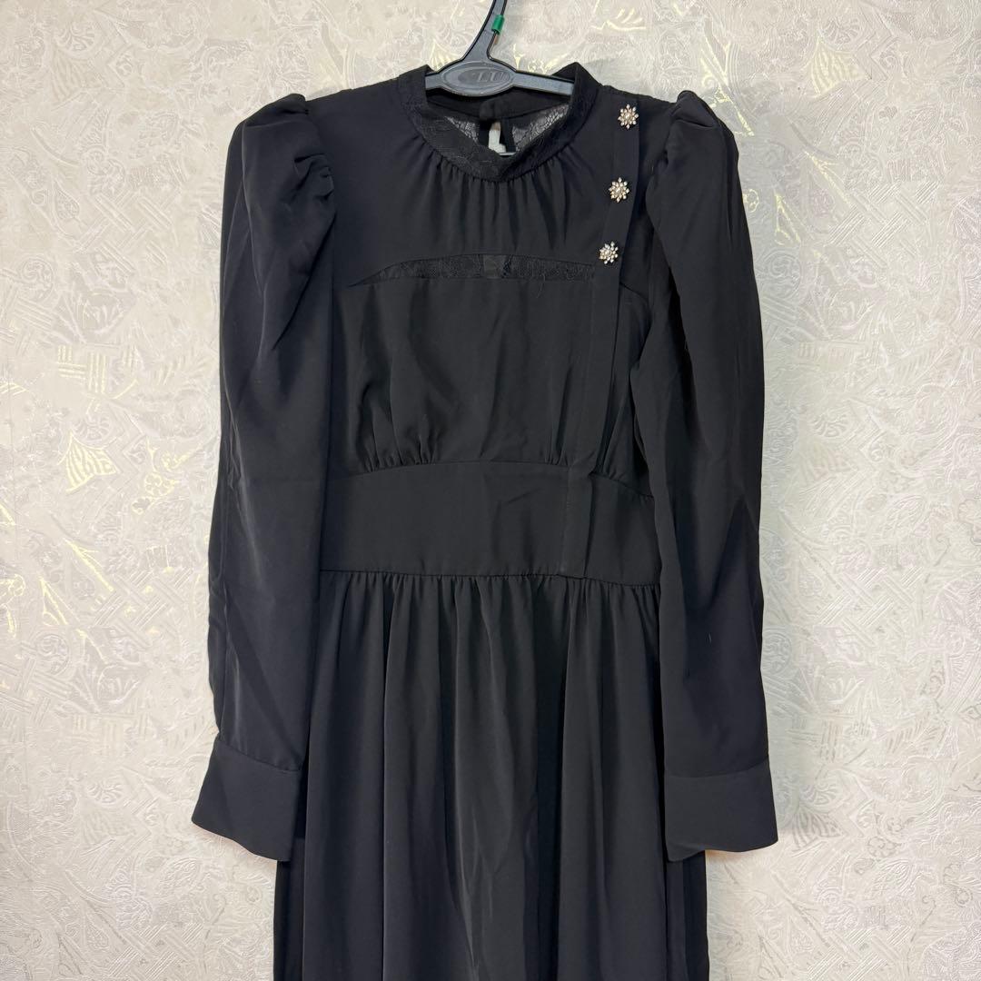 【未使用・完売】Her lip to 2022ホリデーワンピース黒S正規品