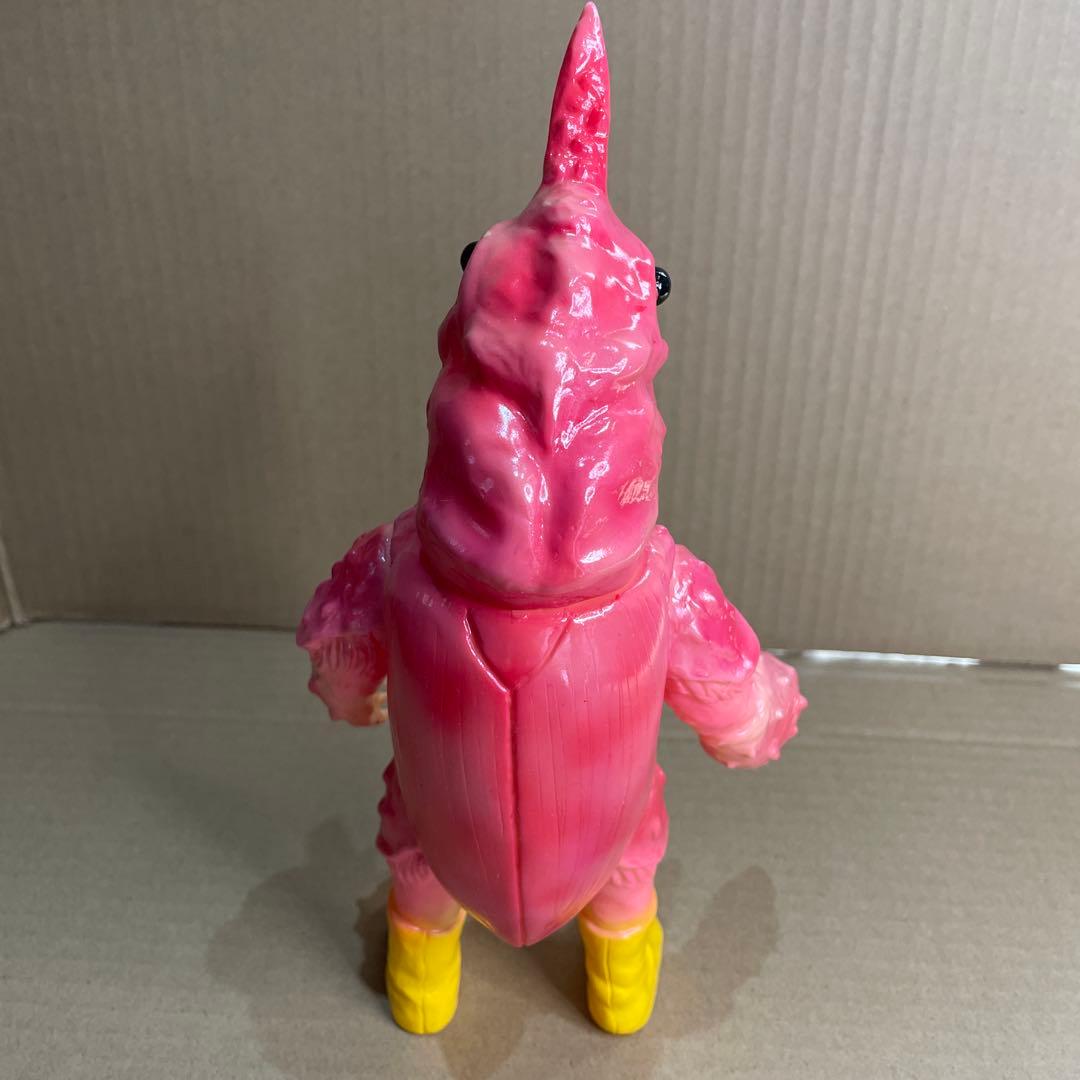ヤモマーク ヤモマークの大怪獣シリーズ ザリキング ピンク ソフビ