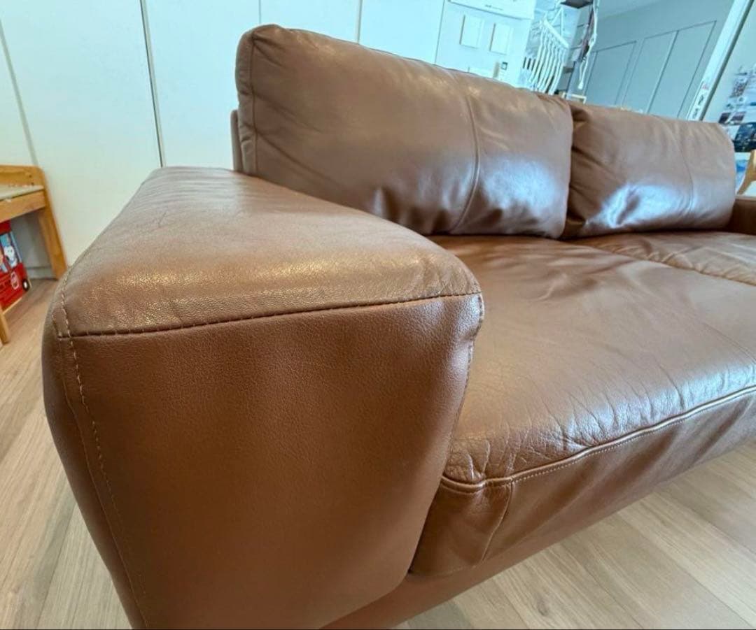 DIGDEEPCAP様専用】国産ブランドマルイチセーリング本革 3〜4人掛