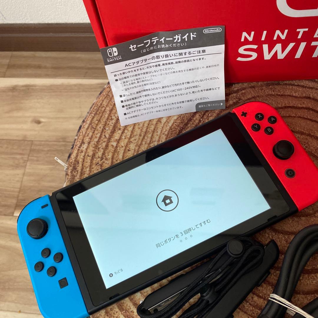 Nintendo Switch ニンテンドースイッチ本体　ネオン ②