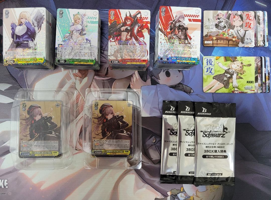 TD＆RR以下4コン プロモ 先攻後攻カード付き ヴァイス NIKKE ①