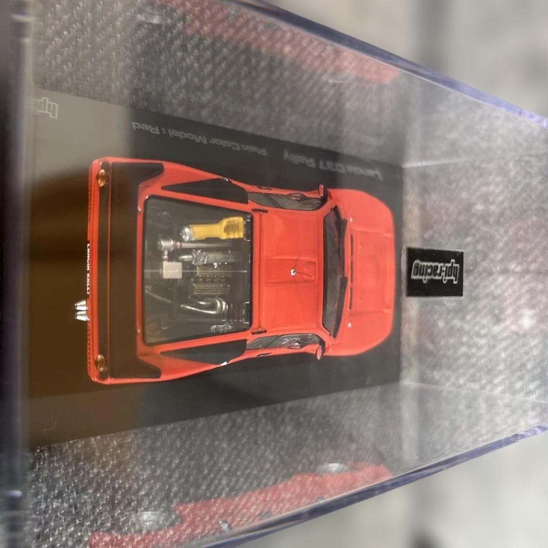 ランチア 037 ラリー プレインカラーモデル レッド 1/43 hpi