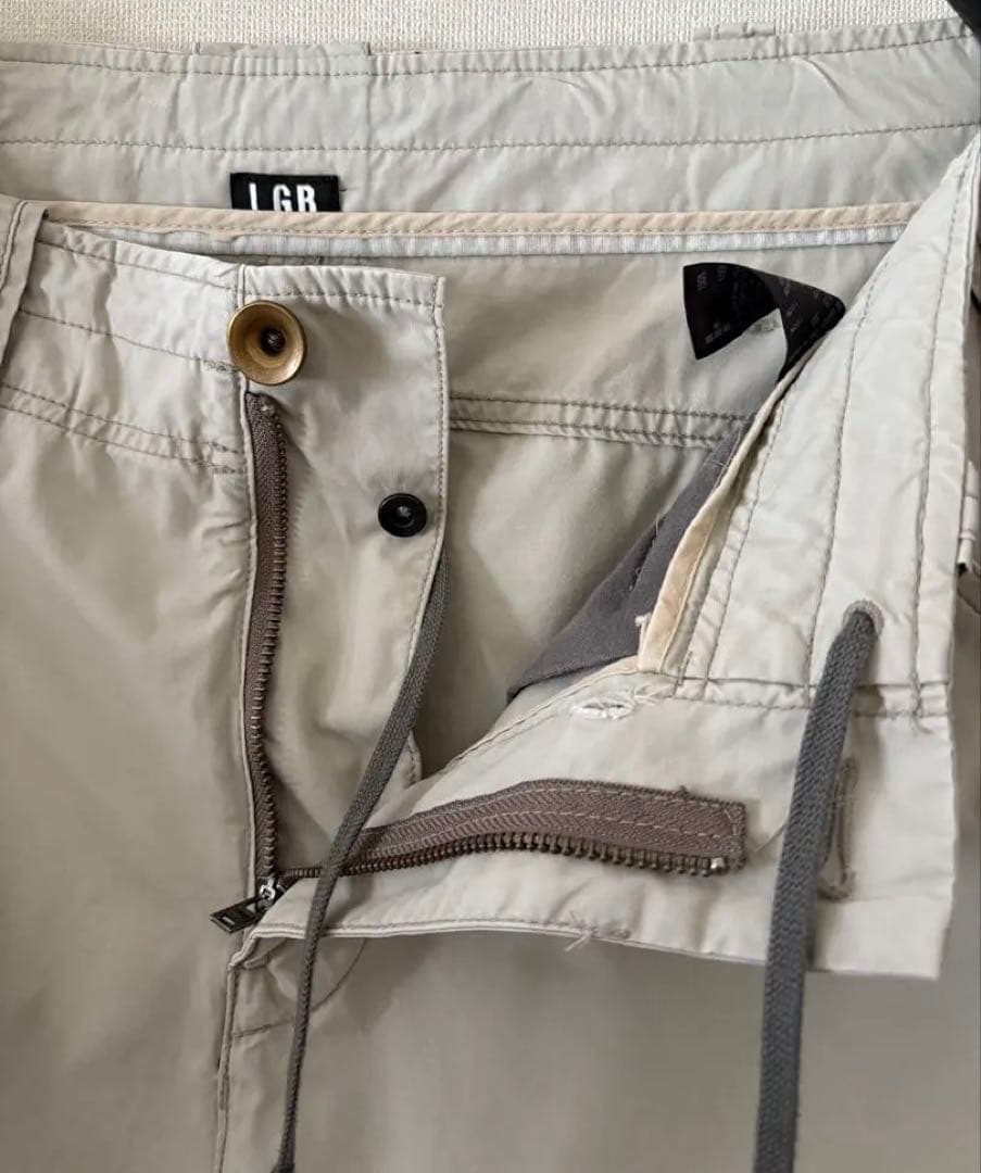 LGB サルエルパンツ ライトグレー 美品の通販はau PAY マーケット