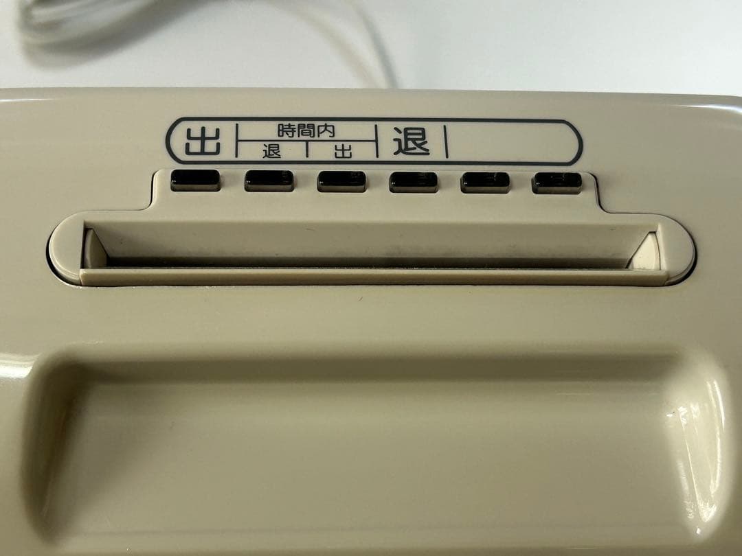 AMANO BX2000 タイムカードレコーダー　タイムカード付