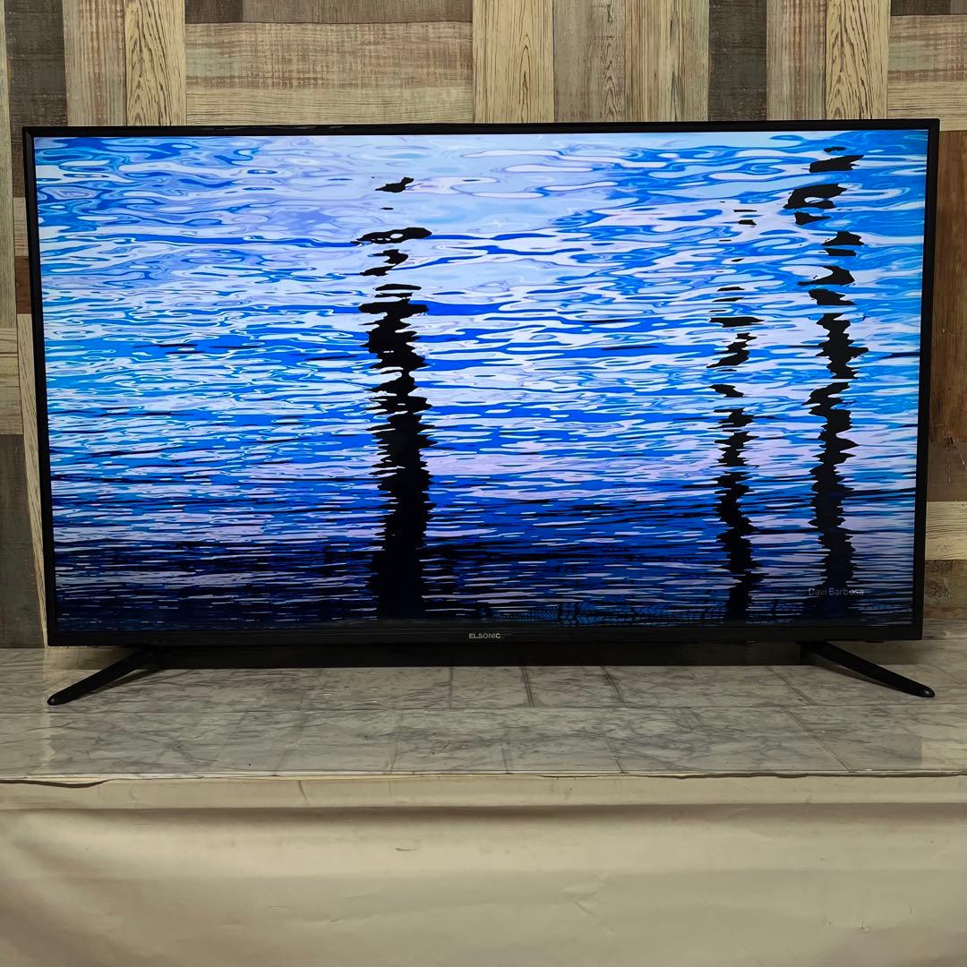 即日受渡❣️ELSONIC49型4K液晶テレビWチューナー外付け録画可能26500円