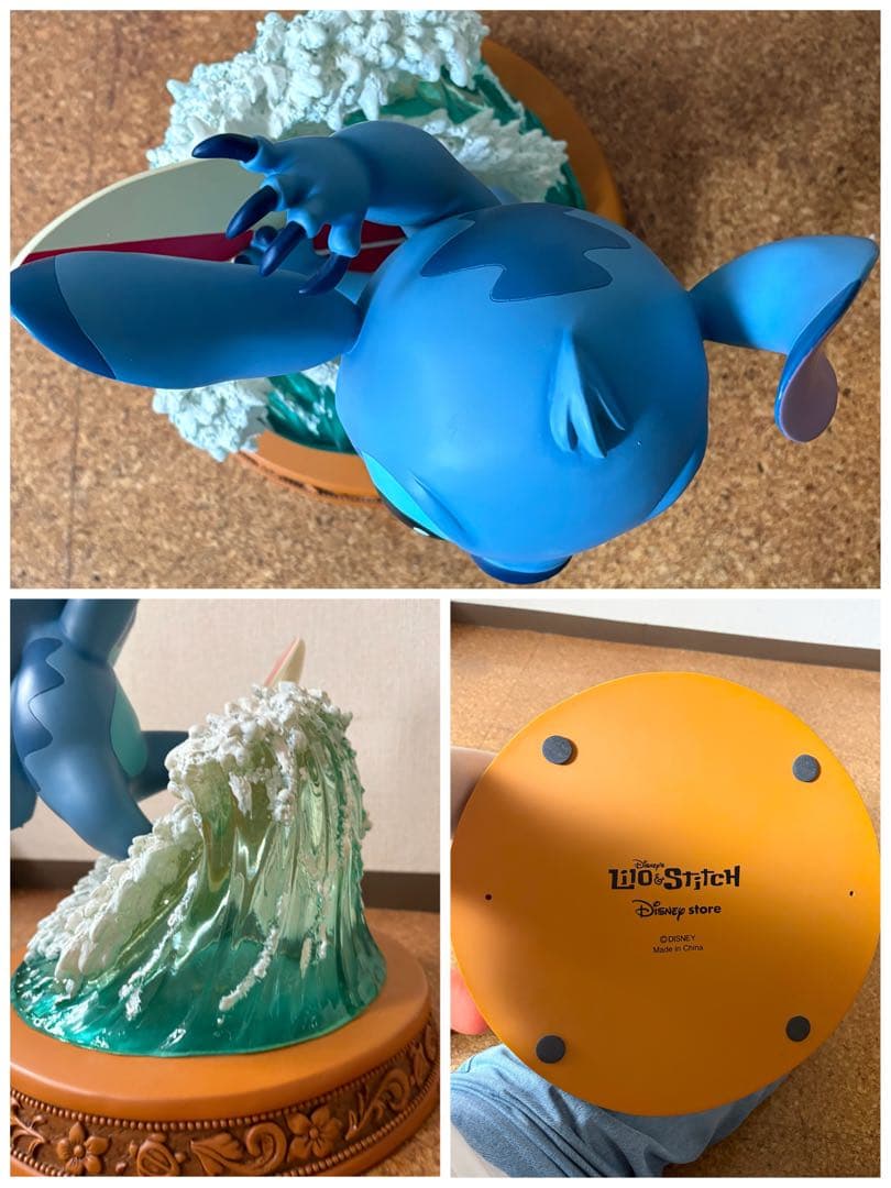 S*X様 リロ＆スティッチ 波乗りスティッチ ビッグフィギュア サーフィン ディ