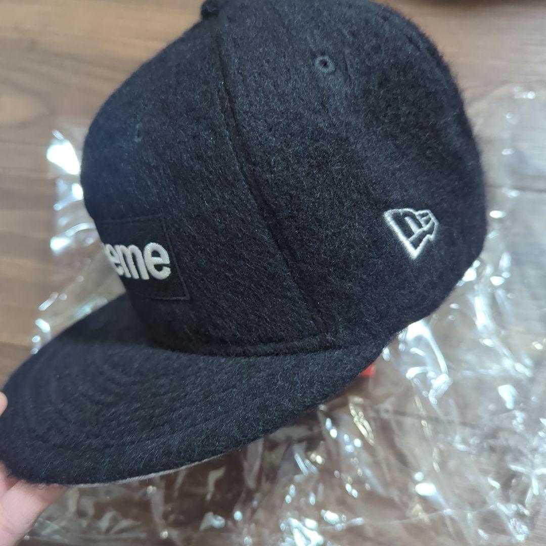 Supreme ベースボールキャップ 黒 7 1/4 Supreme ベースボールキャップ