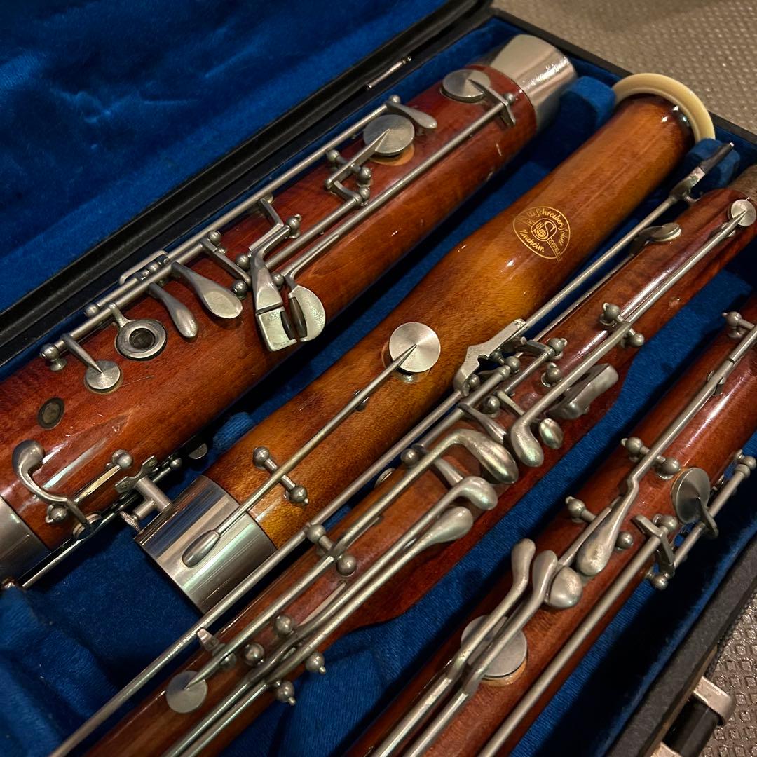 現状品】W.Schreiber シュライバー ファゴット バスーン - メルカリ