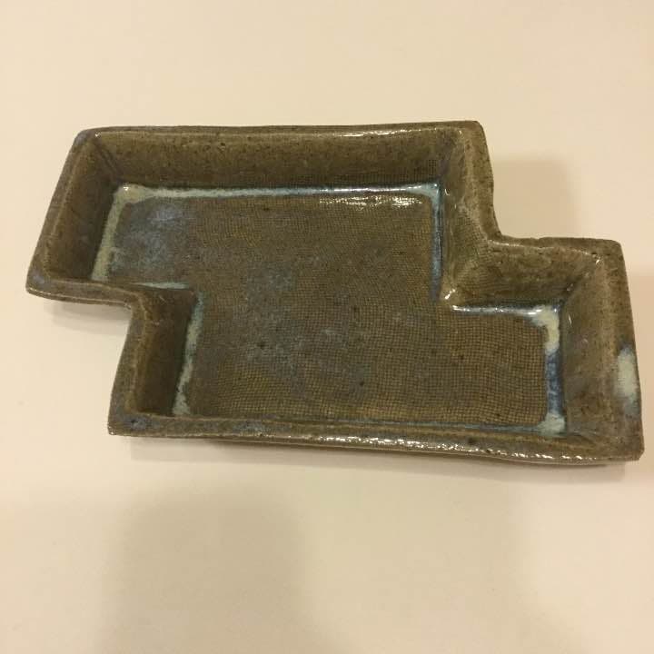 高鶴 淳  平皿 12号飾皿 金箔彩群鶴 / 北村隆