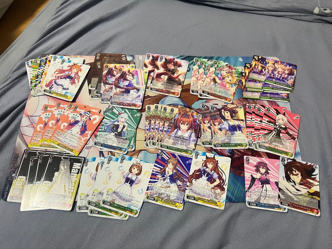 ヴァイスシュヴァルツ】ウマ娘 ストブ扉デッキ 宝と選抜パーツあり