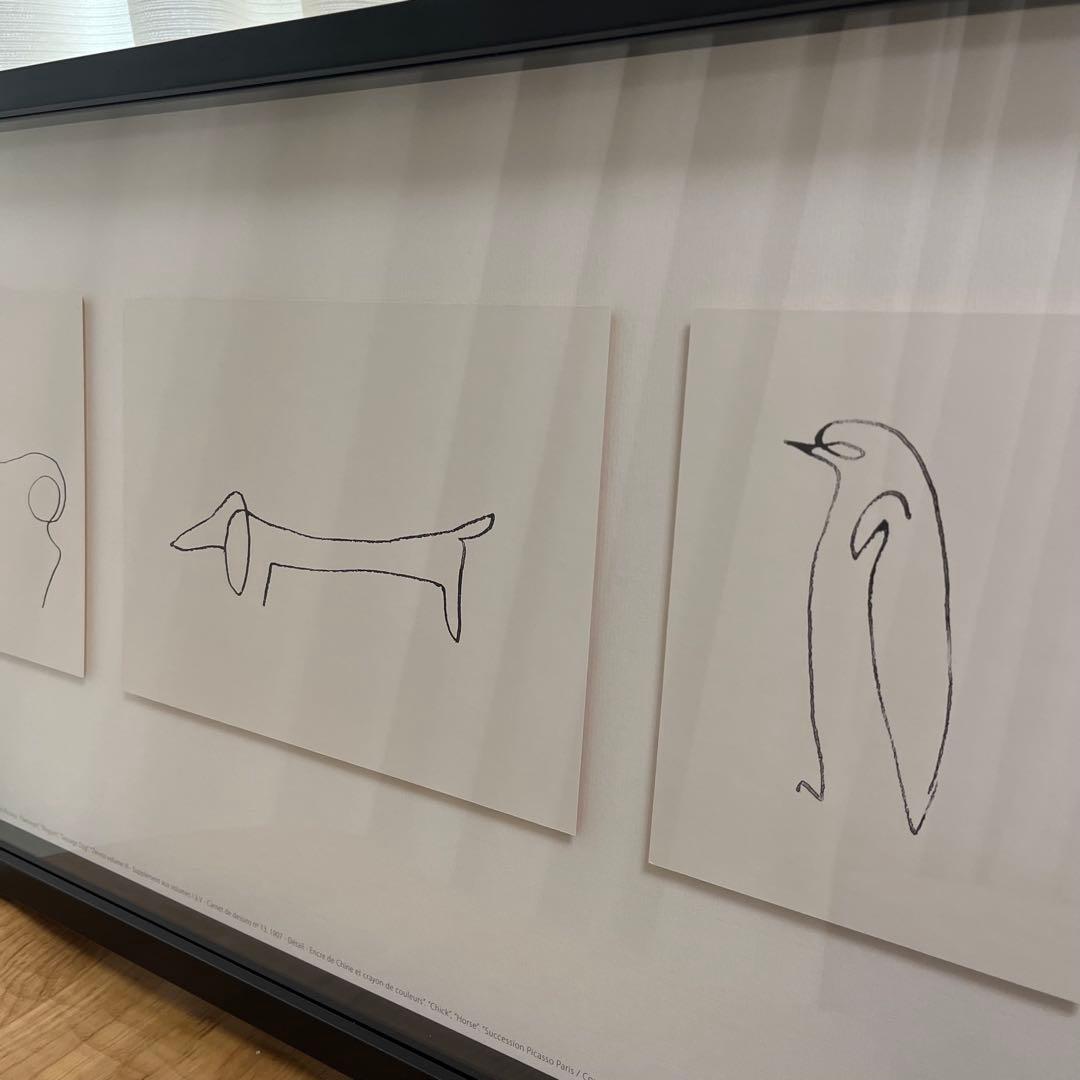 廃盤品・希少・イケア IKEA OLUNDA ピカソ レプリカ アートフレーム