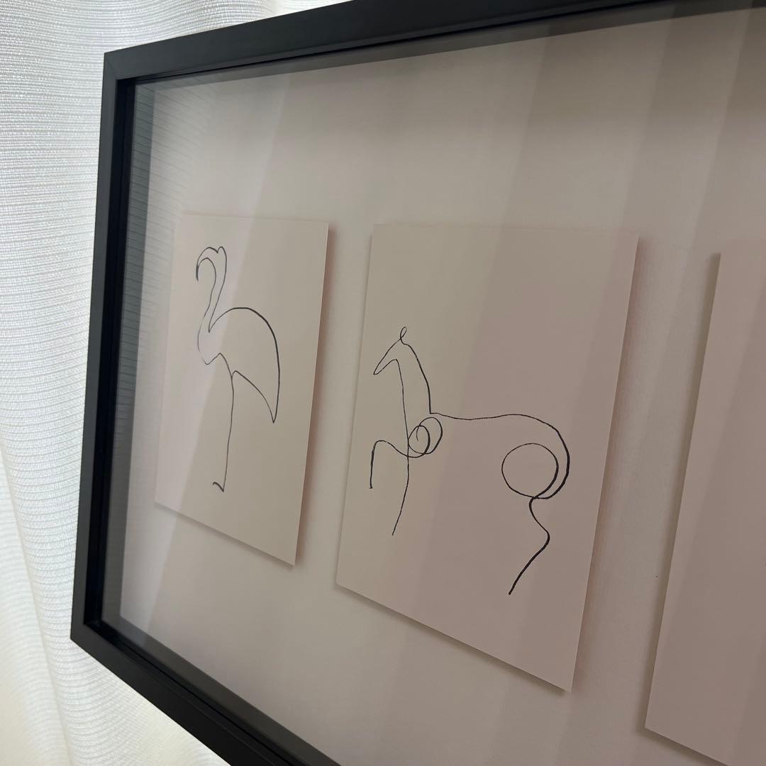 廃盤品・希少・イケア IKEA OLUNDA ピカソ レプリカ アートフレーム